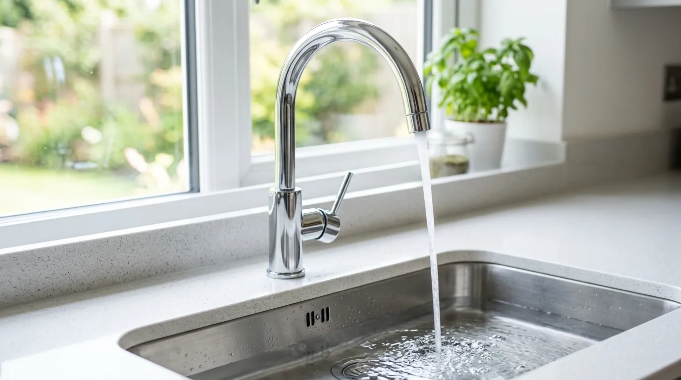 Local Plumbing Master Pros same day plumber fixing a faucet in Downs, KS
