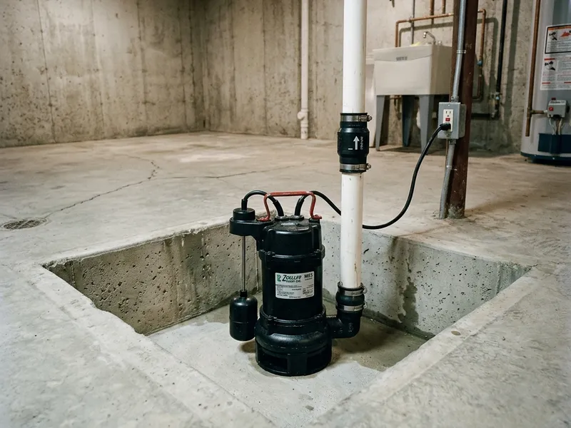 Sump Pump Installation Plumber in Downs, KS